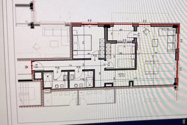 Tirane, shitet apartament 2+1+Ballkon Kati 7, 123 m² 316.725 € (PAZARI I RI)