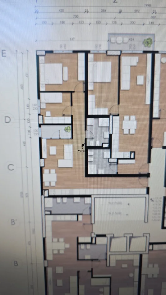 Tirane, vendesi appartamento 2+1 Piano 9, 91 m² 155.700 € (EX FUSHA AVIATION)