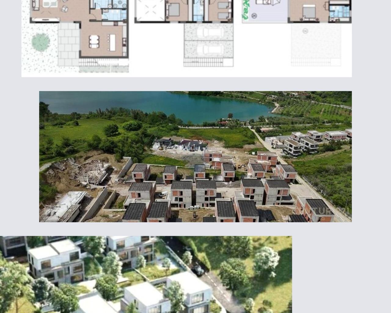 🌿 Vilë Individuale për Shitje – Residenca Tërfili | Liqeni