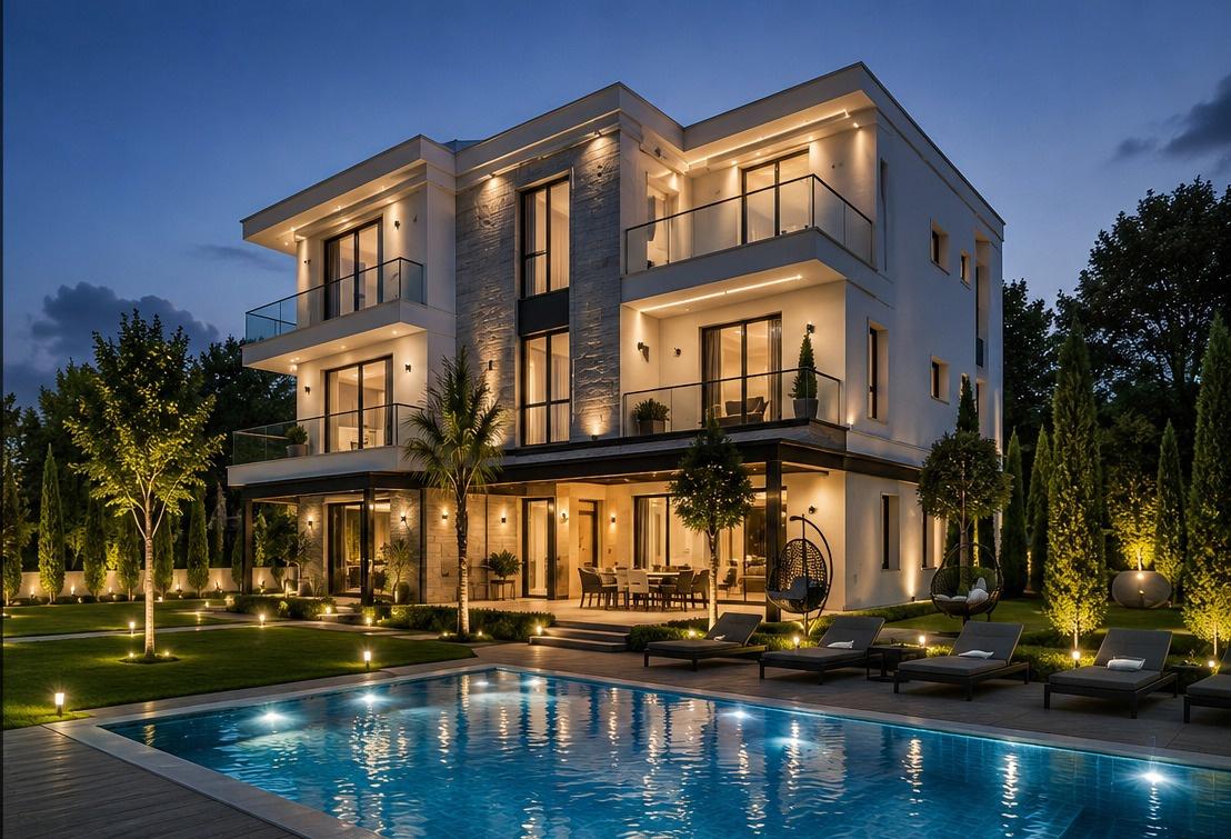 🏡 JEPET ME QIRA VILË LUKSOZE ME PISHINË – MJULL BATHORE, PR