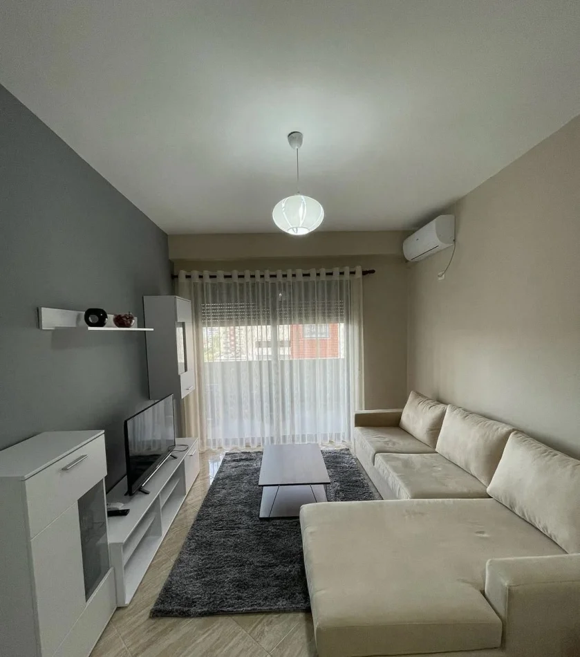 Tirana, 1+1 Apartment for Rent, 5th Floor, 64 m², €550 (Shigjeta Building)