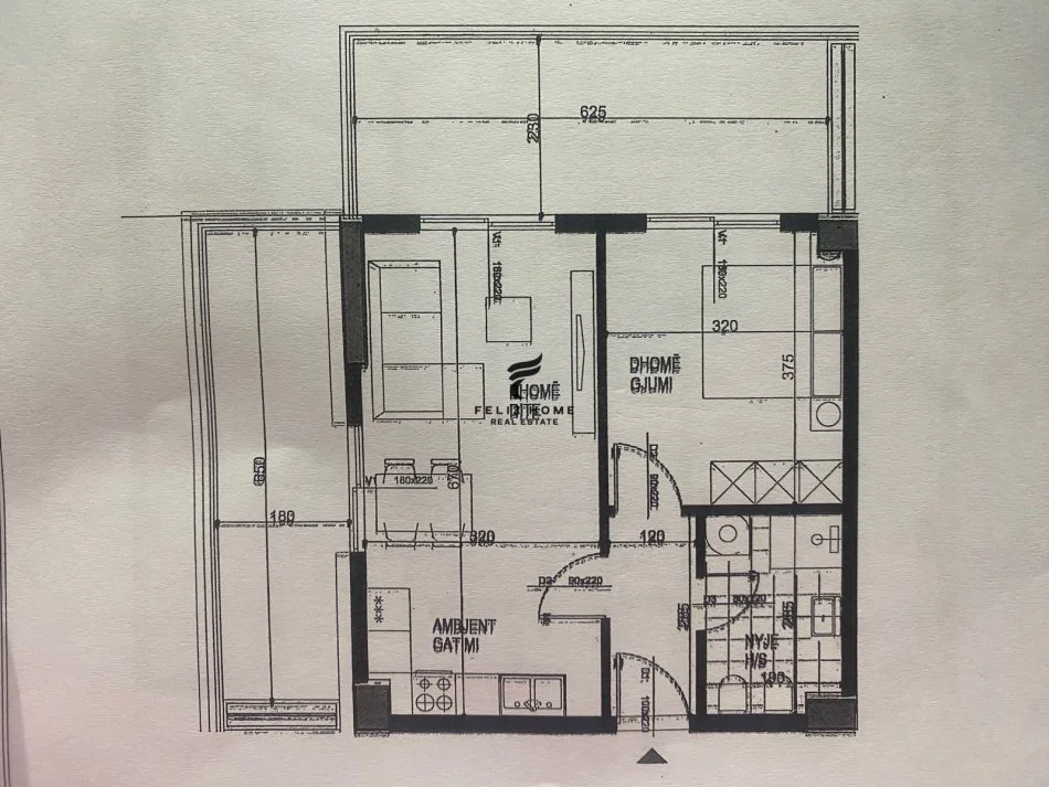 Tirane, shitet apartament 1+1 Kati 7, 82 m² 127.000 € (FUSHA AVIACIONIT)