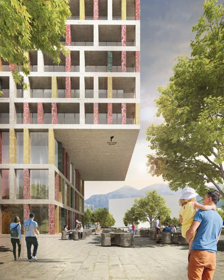 Tirane, vendesi appartamento 2+1 Piano 7, 83 m² 184.000 € (ZOGU I ZI)