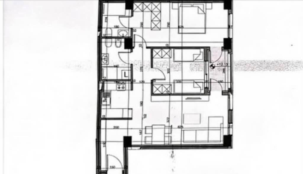 Bulevardi i Ri, For Sale 2+1+2, Near Tirana Train Station