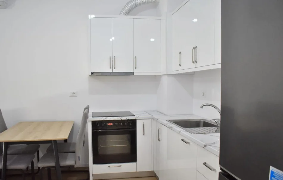 Tirane, affitto appartamento 1+1 al quinto piano, 60 m², 450 € (Ali Demi)