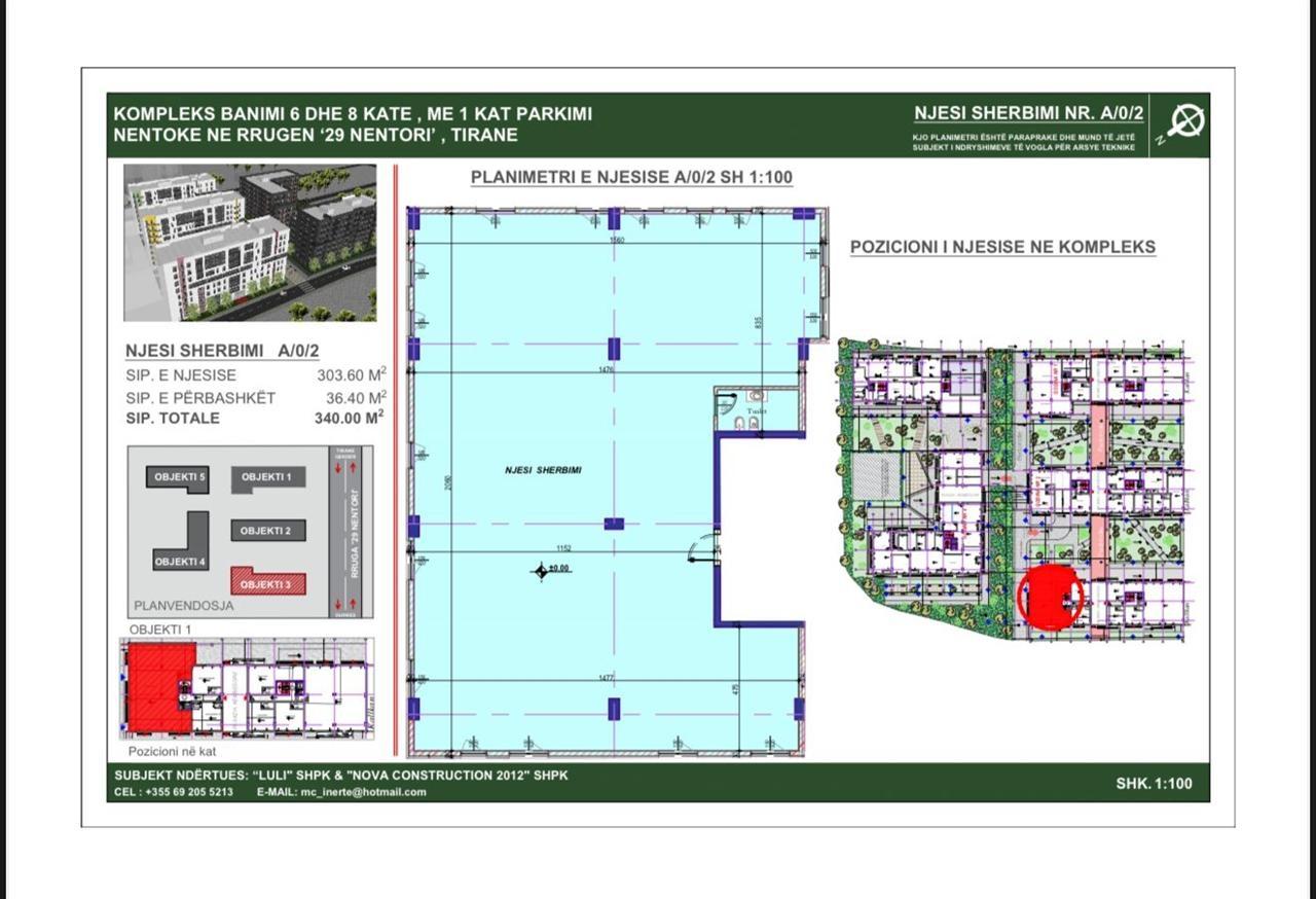 SHITET DYQAN 340M2 ISH SHESHI SHQIPONJA 850.000 EURO