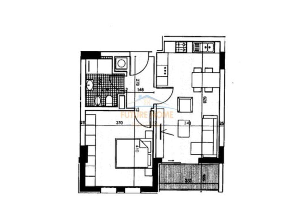 0682912431 Shitje, Appartamento 1+1, Complesso Univers City, TR
