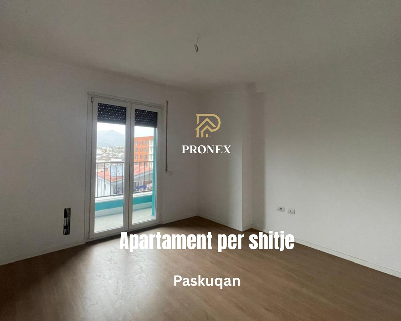 Shitet apartament 1+1 ne Paskuqan