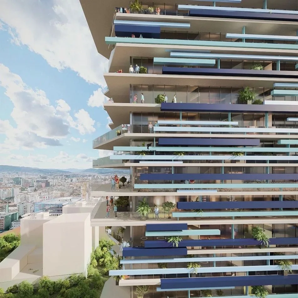 Tirane, vendesi appartamento 2+1+Balcone Piano 21, 125 m² 312.000 € (BULEVARDI I RI)