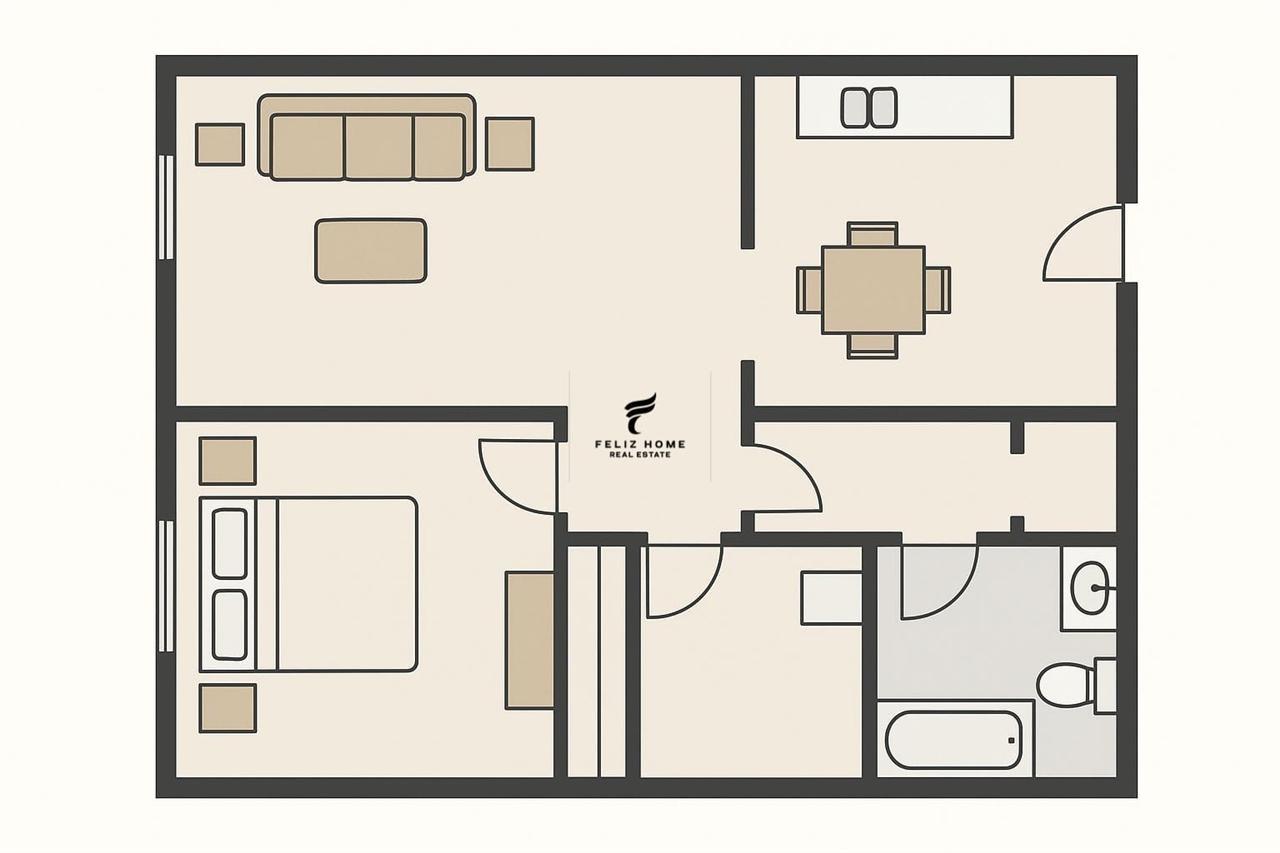 APARTAMENT ME QERA 2+1RRUGA DIBRES 500 EURO
