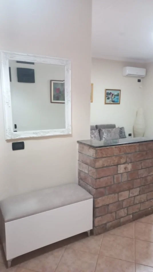 Tirana, Apartment for Rent 1+1 with Balcony, First Floor, 65 m², €600 (Negotiable)