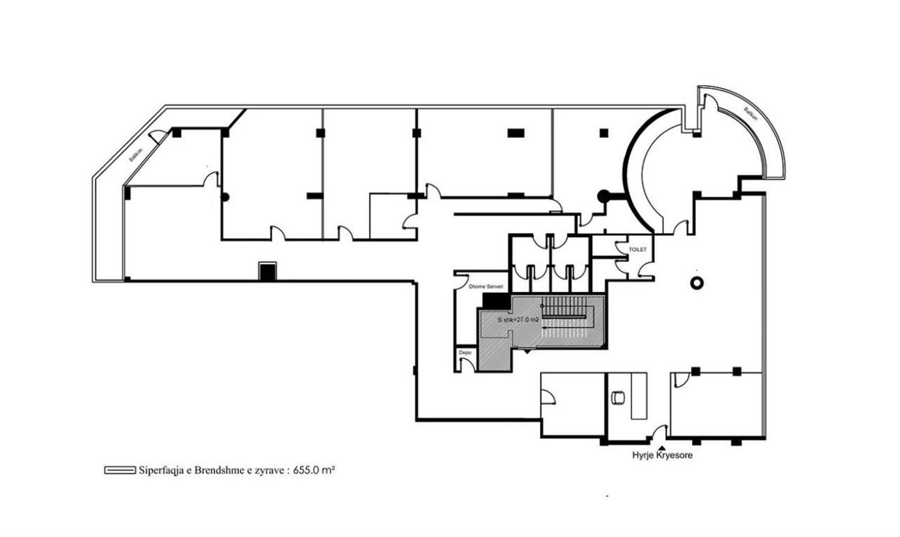 Zyra con Quota di 650 m2, 21 piani, 7.000 euro