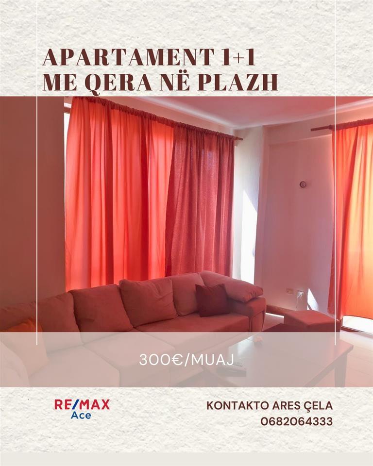 0682064333 Jepet apartament 1+1 me qera ne Plazh