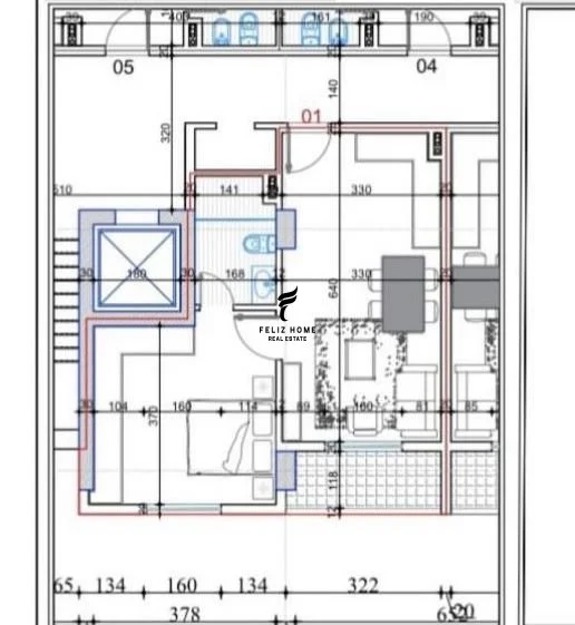 Tirane, shitet apartament 1+1 Kati 2, 56 m² 60.900 € (PASKUQAN)