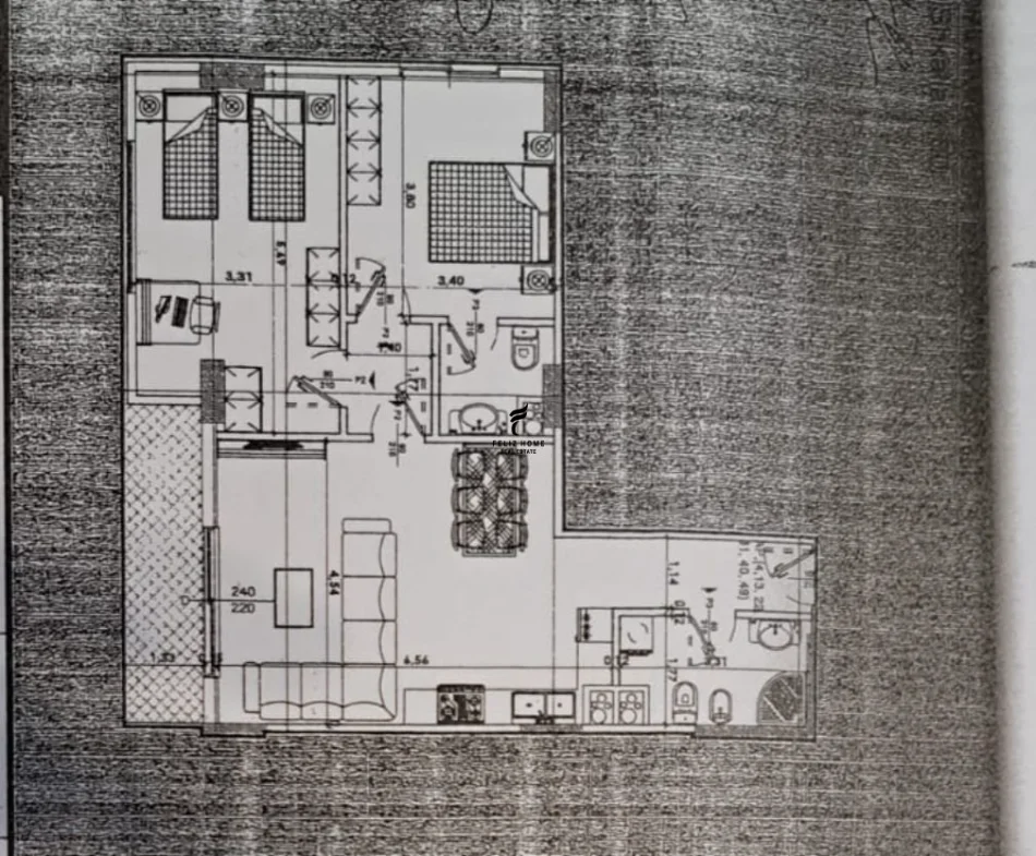 Tirane, vendesi appartamento 2+1 Piano 4, 107 m² 178.000 € (YBERISHT)