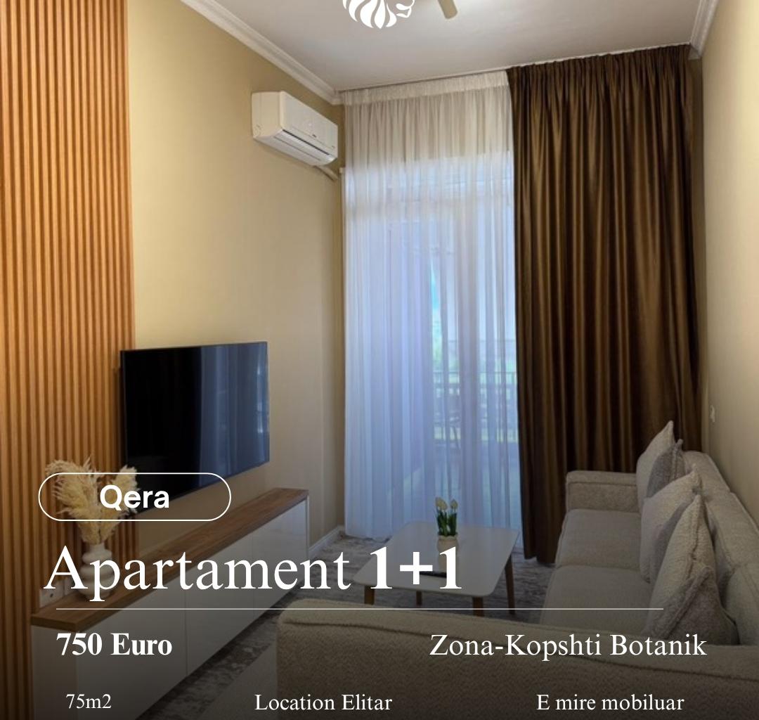 Apartament 1+1+P Kopshti Botanik