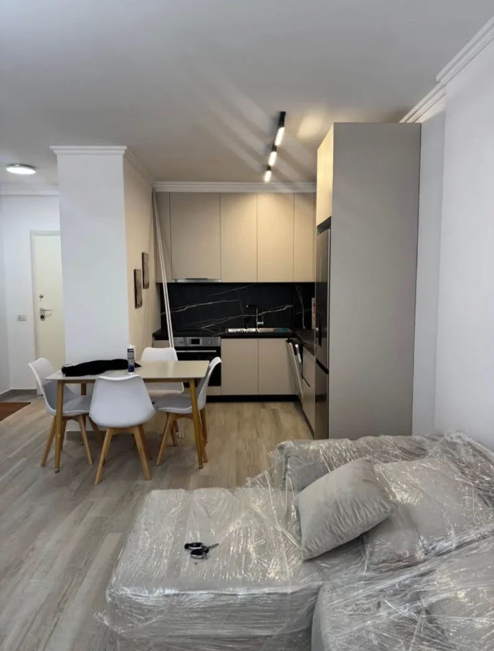 Tirane, affitto appartamento 1+1 al primo piano, 65 m², 600 € (STAZIONE DEL TRENO)