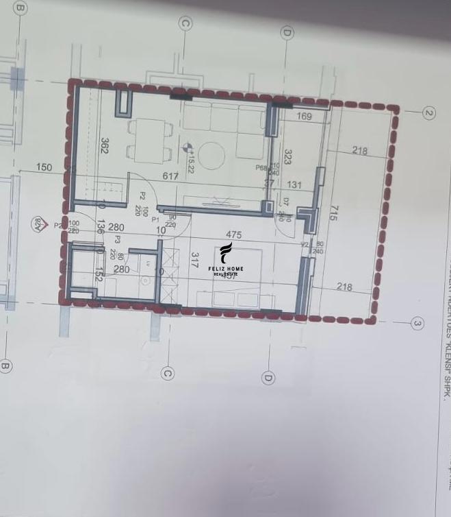 SHITET APARTAMENT 1+1 ISH FUSHA AVIACIONIT 17.380.000 LEKE