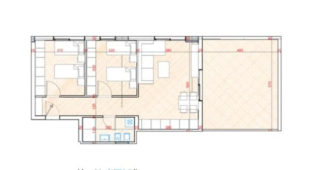 Tirane, vendesi appartamento 2+1 Piano 3, 94 m² 136.000 € (ASTIR)