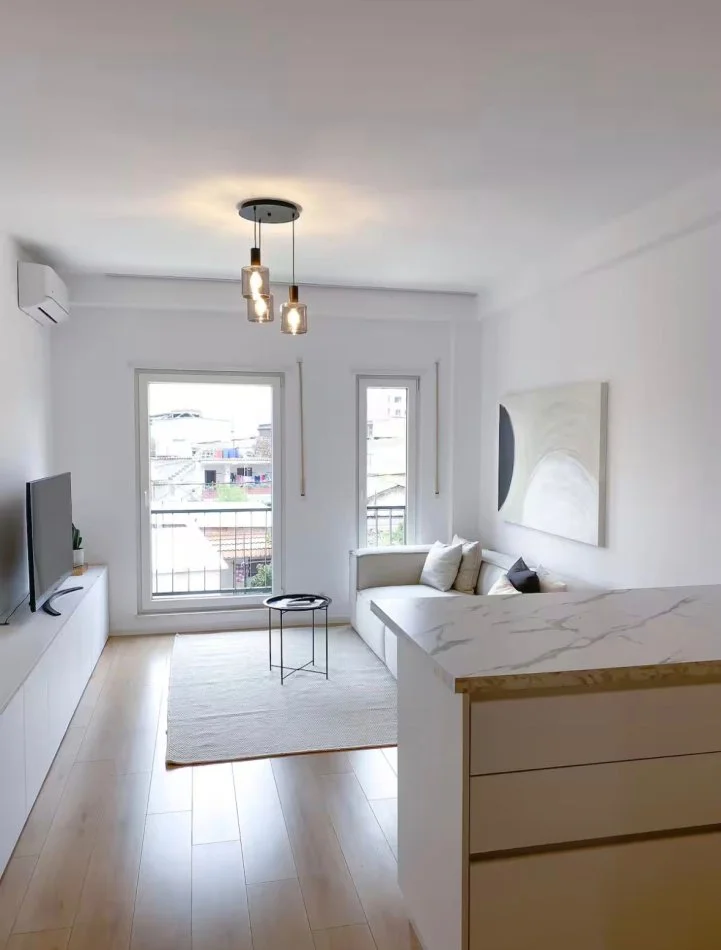 Tirana, Apartment for Rent 1+1 with Balcony, Floor 1, 65 m², €900 (JORDAN MISJA)