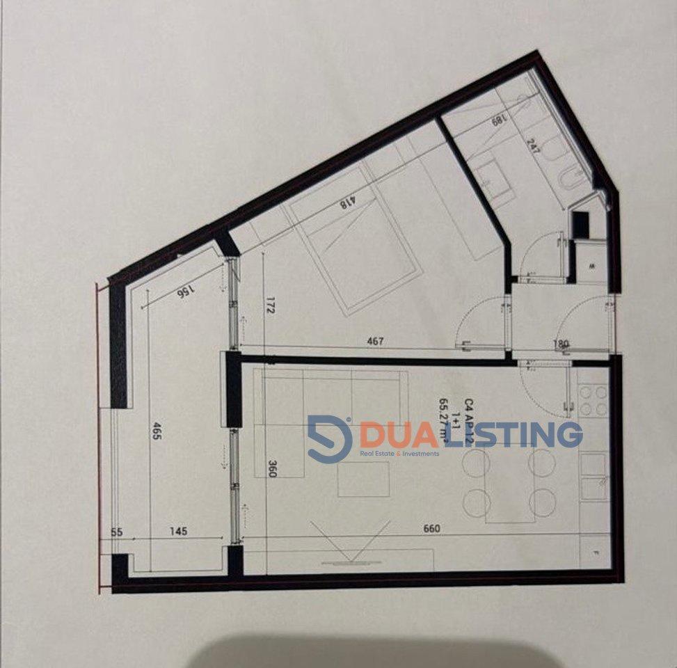 Apartment for Sale 1+1 at Sun Palasë Residence!