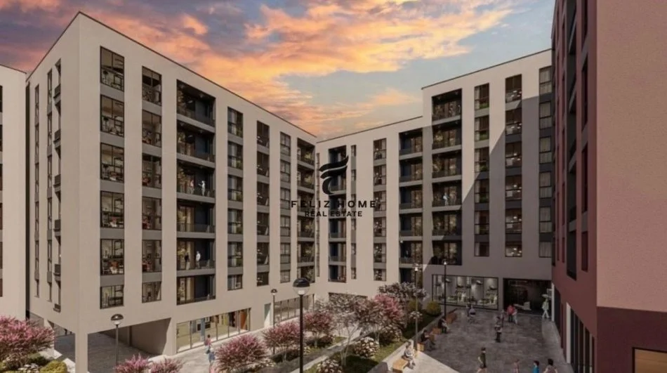 Tirane, vendesi appartamento 1+1 con balcone al 4° piano, 70 m² 66.224 € (PASKUQAN)