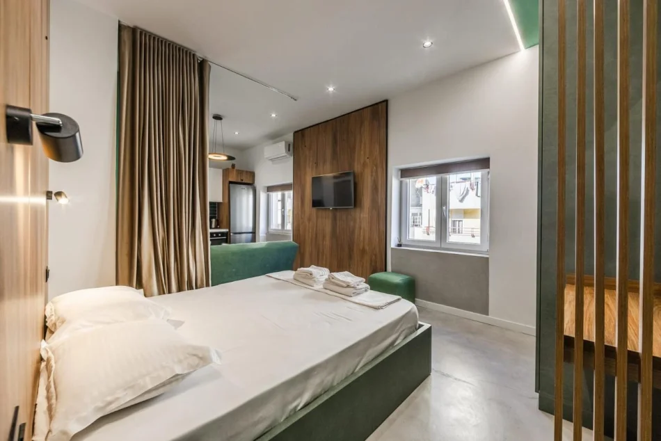 Tirana, affitto appartamento 2+1 Piano 5, 40 m² (Shallvaret)