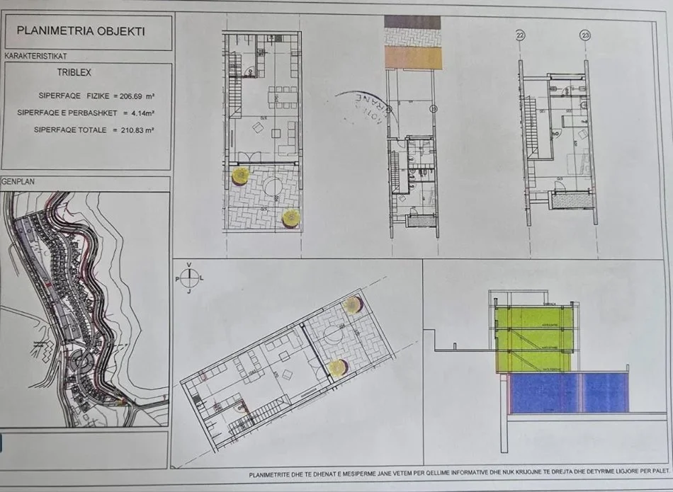Tirane, vendesi appartamento 3+1, 211 m², 390.000 € (FARKE)