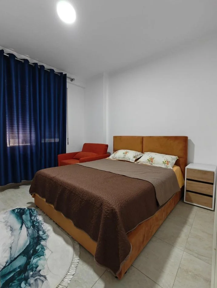 Durres, vendesi appartamento 1+1 con balcone al primo piano, 52 m², 108.000 € (GJIRI LALEZIT)