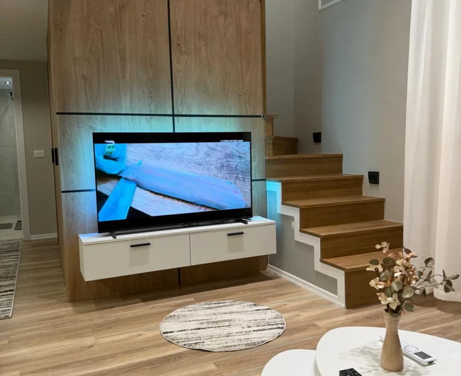 Tirana, For Rent 1+1 Apartment, 1st Floor, 70 m², €650 (Bedri Karapici Street)