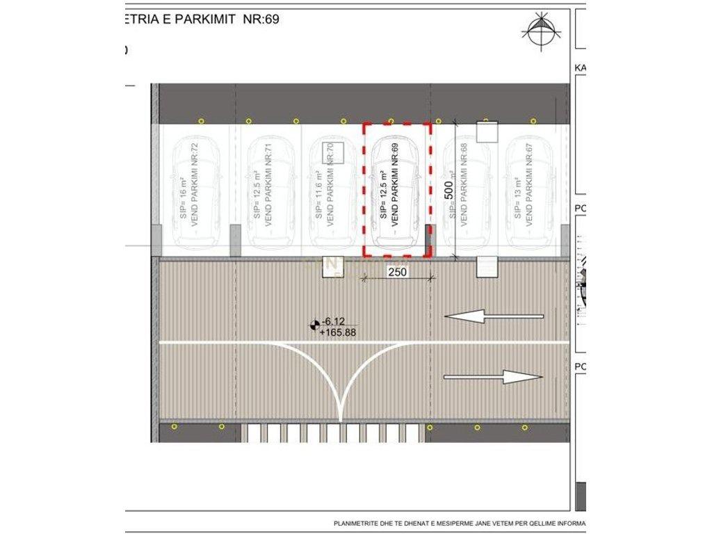 Parking for Sale at Kodra e Diellit 2