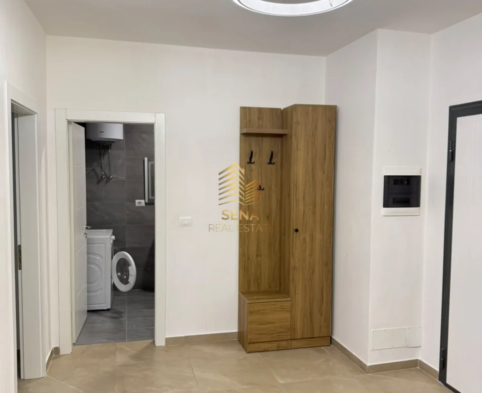 Tirane, for rent 1+1 apartment with balcony, 9th floor, 65 m², €450 (Astir-Kompleksi Jolla)