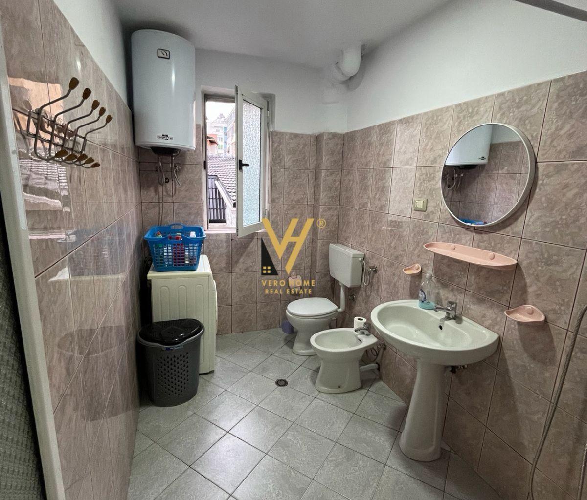 FOR RENT 2+1+BLOCK APARTMENT WITH BALCONY IN MYSLYM SHYRI 65,000 LEK
