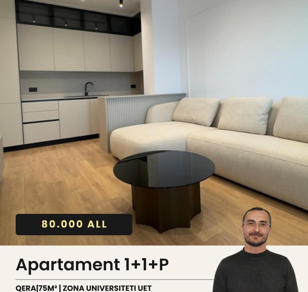 Apartament 1+1 Prane universitetit UET, Tirane