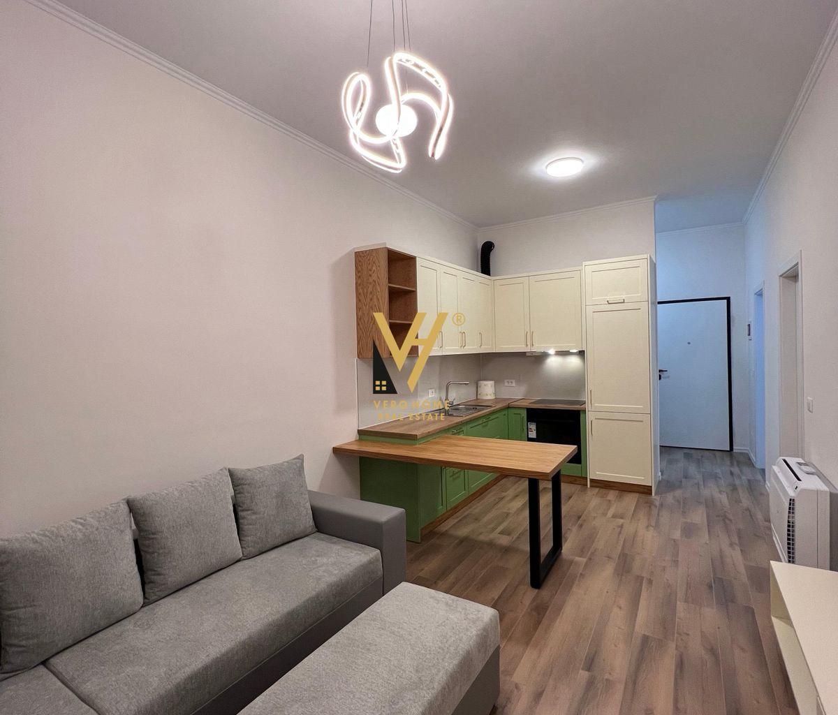 FOR RENT Apartment 1+1+Block with Balcony near Aura, Laprakë 55,000 LEK