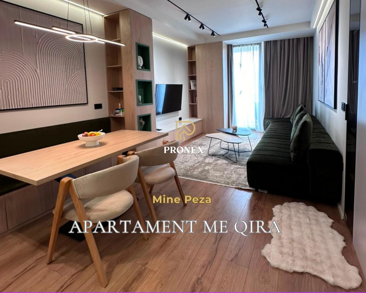 Apartament me qira 1+1 tek Mine Peza