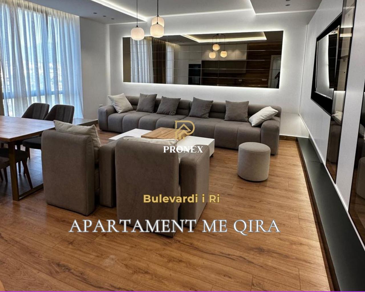 Apartament me qera 1+1 tek Bulevardi i Ri