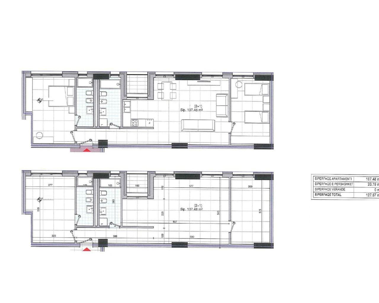 Vendita appartamento 2+1+2 in Bulevardin e Ri
