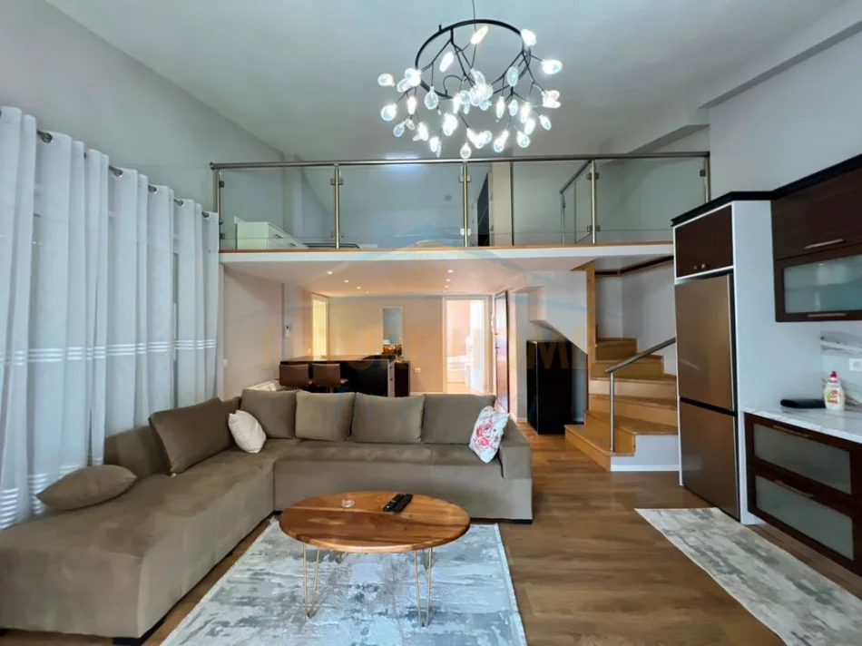 Tirane, for rent duplex apartment 2+1, 4th Floor, 68 m², 500 € (For Sale)