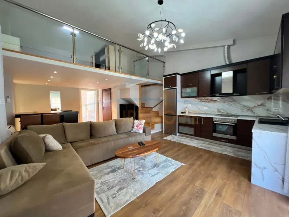 Tirane, for rent duplex apartment 2+1, 4th Floor, 68 m², 500 € (For Sale)
