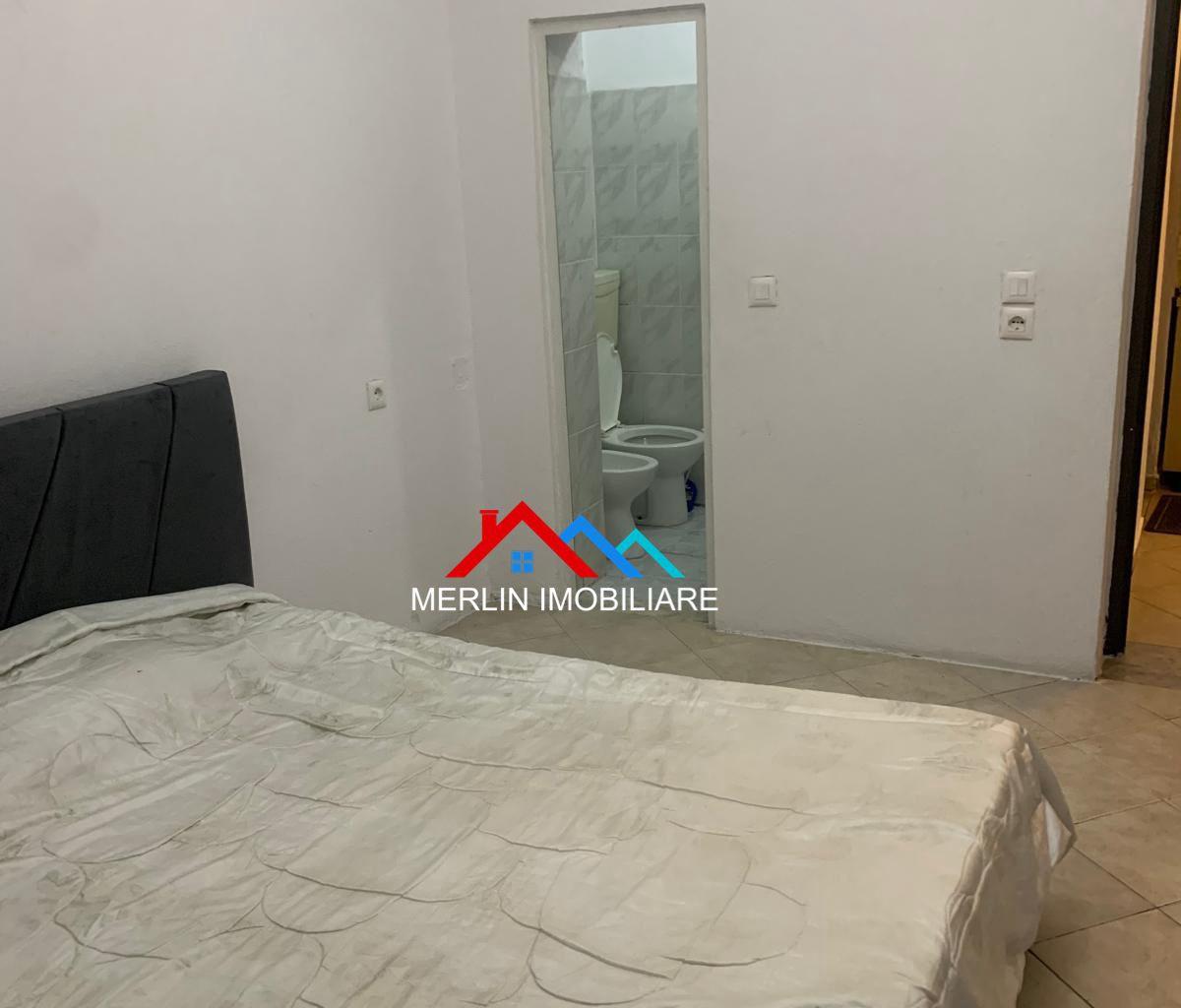 APARTMENT FOR RENT 1+1 WITH BALCONY NEAR RRETH-RROTULLIMI I SHKOZES