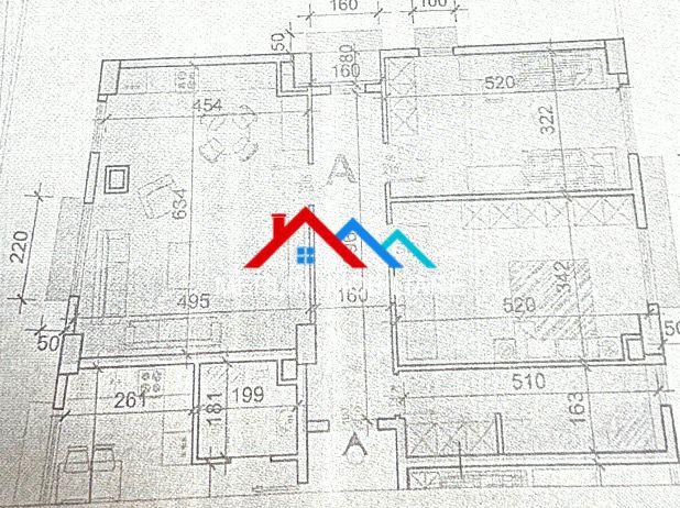 SHITET APARTAMENT 2+1 NE KAMEZ.