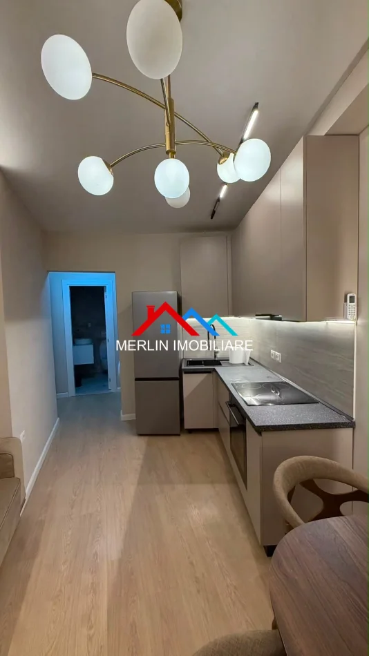 Tirane, for rent 1+1 apartment with balcony, 2nd floor, 46 m², 500 € (RRUGA TEODOR MUZAKA, ALI DEMI)