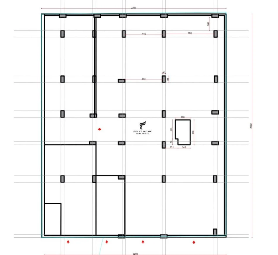Tirane, jepet me qera ambjent biznesi Kati 0, 600 m² 3.000 € (KOMPLEKSI ELENOR)