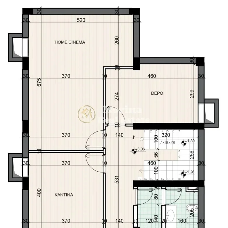 Tirane, vendi Vile 3+1, 287 m² 800.000 € (Sauk, Farka Lake)