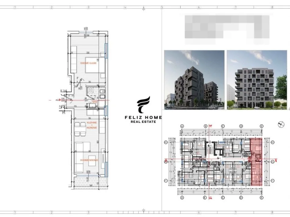 Tirane, shitet apartament 1+1+Ballkon Kati 2, 70 m² 129.000 € (RRUGA E KAVAJES)