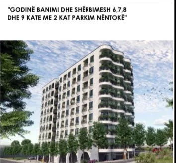 Tirana, Apartment for Sale 1+1, 8th Floor, €91,655 (Aluna 2 Complex)