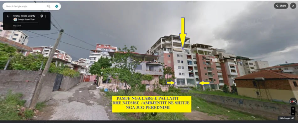 Tirane, Occasione! Vendita e Spazio Commerciale, Opportunità di Investimento in 2-appartamenti, piano 0, edificio di 8 piani, superficie 117m², prezzo 1250€/m², zona Fresku-direzione teleferico