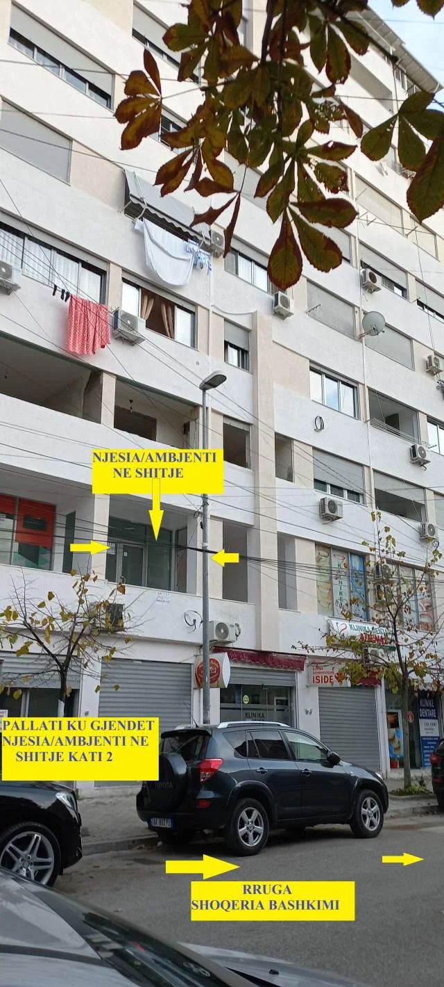 Durrës,Shitet Ambjent Biznesi, ideale klinik med, estetik,zyre etj,Kat2,P.Ri 8-kat,sip.51m²,Cmim2'500€/m², rr.Sh Bashkimi, përball kompshit S.Noka