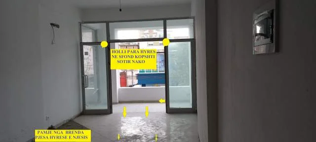 Durrës,Shitet Ambjent Biznesi, ideale klinik med, estetik,zyre etj,Kat2,P.Ri 8-kat,sip.51m²,Cmim2'500€/m², rr.Sh Bashkimi, përball kompshit S.Noka
